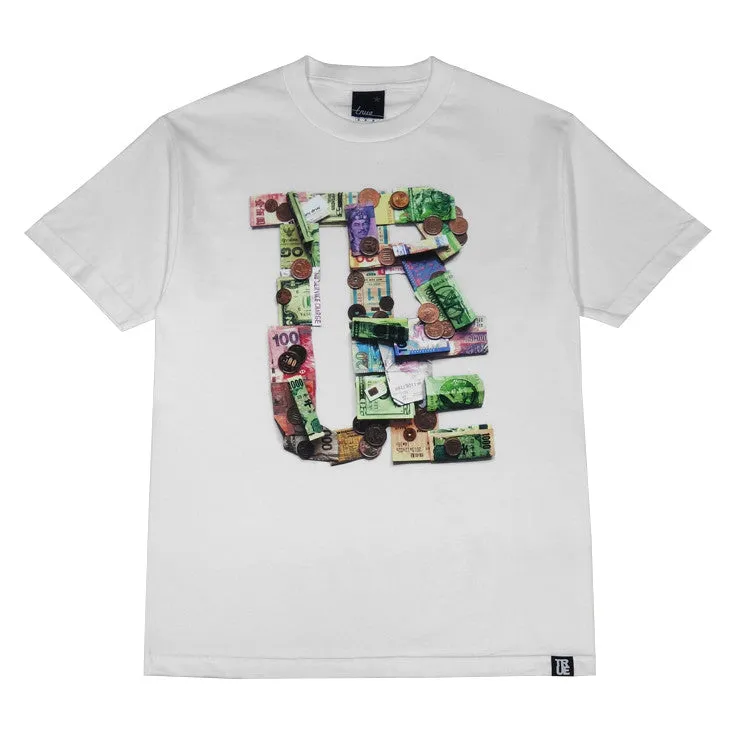 Mens True Travel Loot T-Shirt White freedom wear