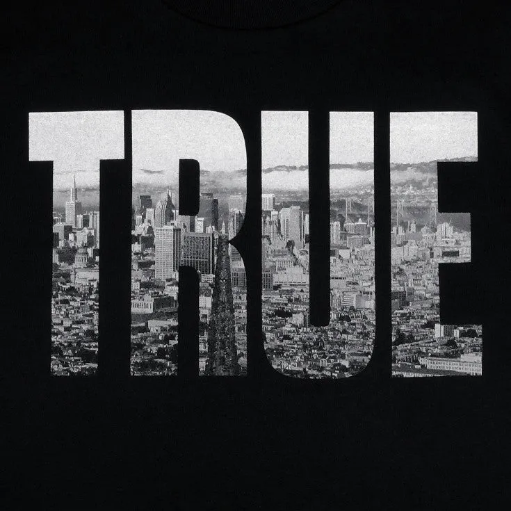 Mens True TRSF T-Shirt Black cozy edge