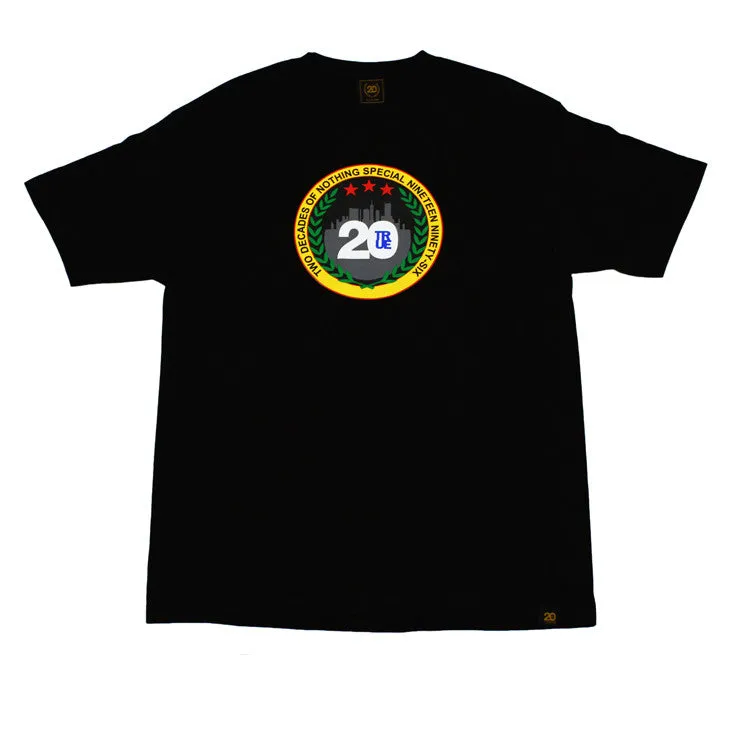Mens True Two Decades T-Shirt Black life layer