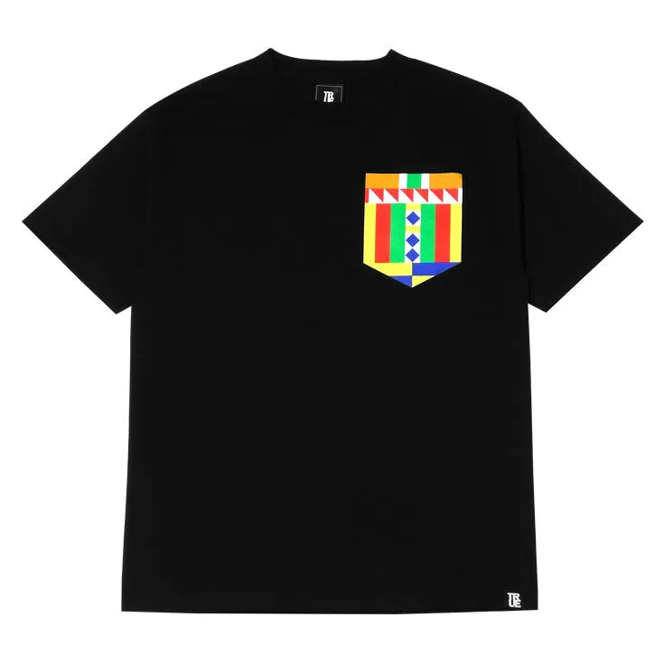 Mens True Vinta Pocket T-Shirt Black smooth feel