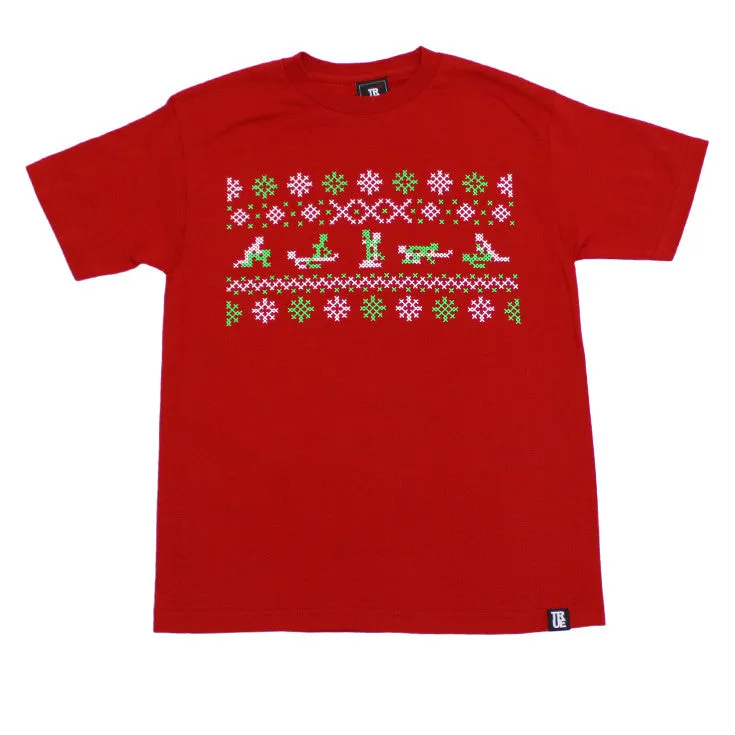 Mens True XXX-Mas T-Shirt Red vacation mode