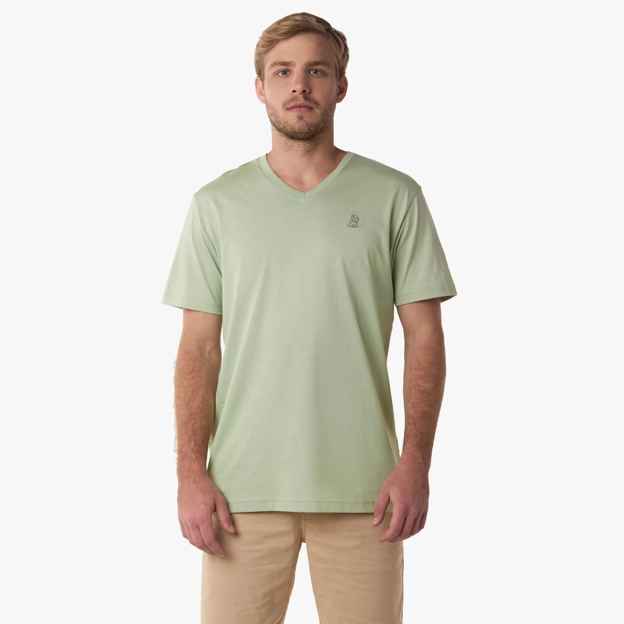 Men's V-Neck Jersey T-Shirt creative cut