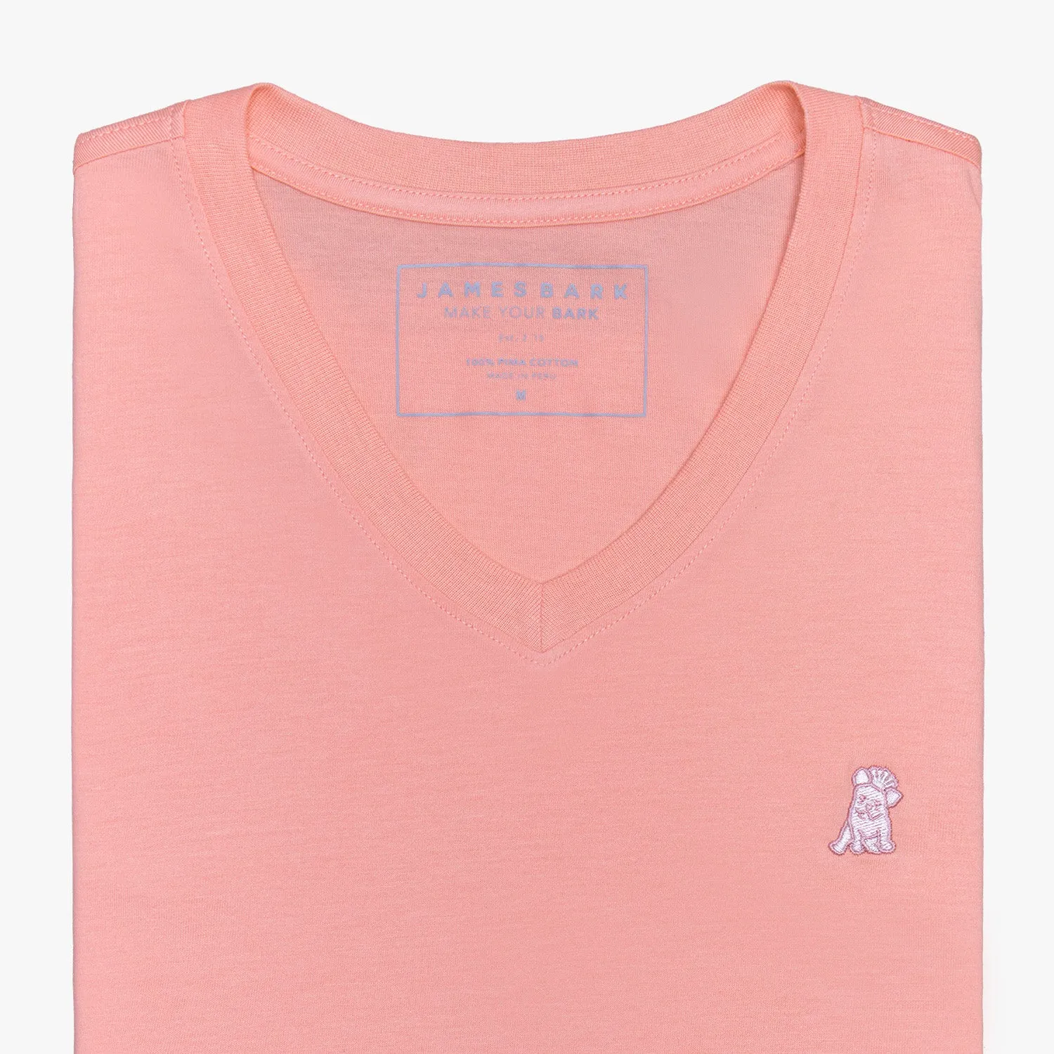 Men's V-Neck Jersey T-Shirt body free