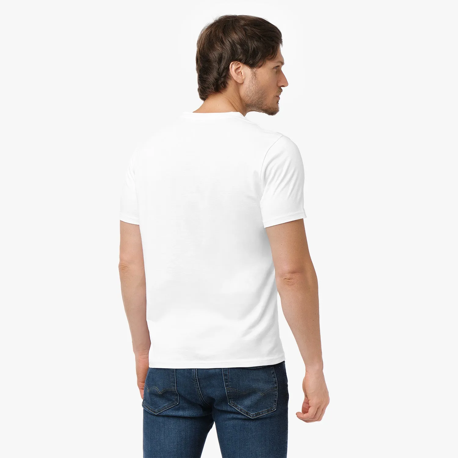 Men's V-Neck Jersey T-Shirt instant look