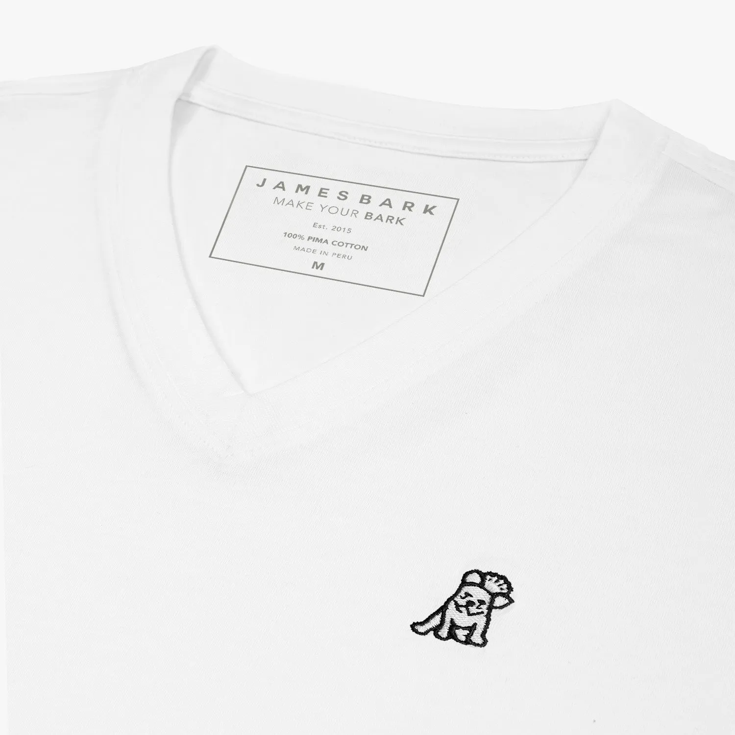 Men's V-Neck Jersey T-Shirt clean fit