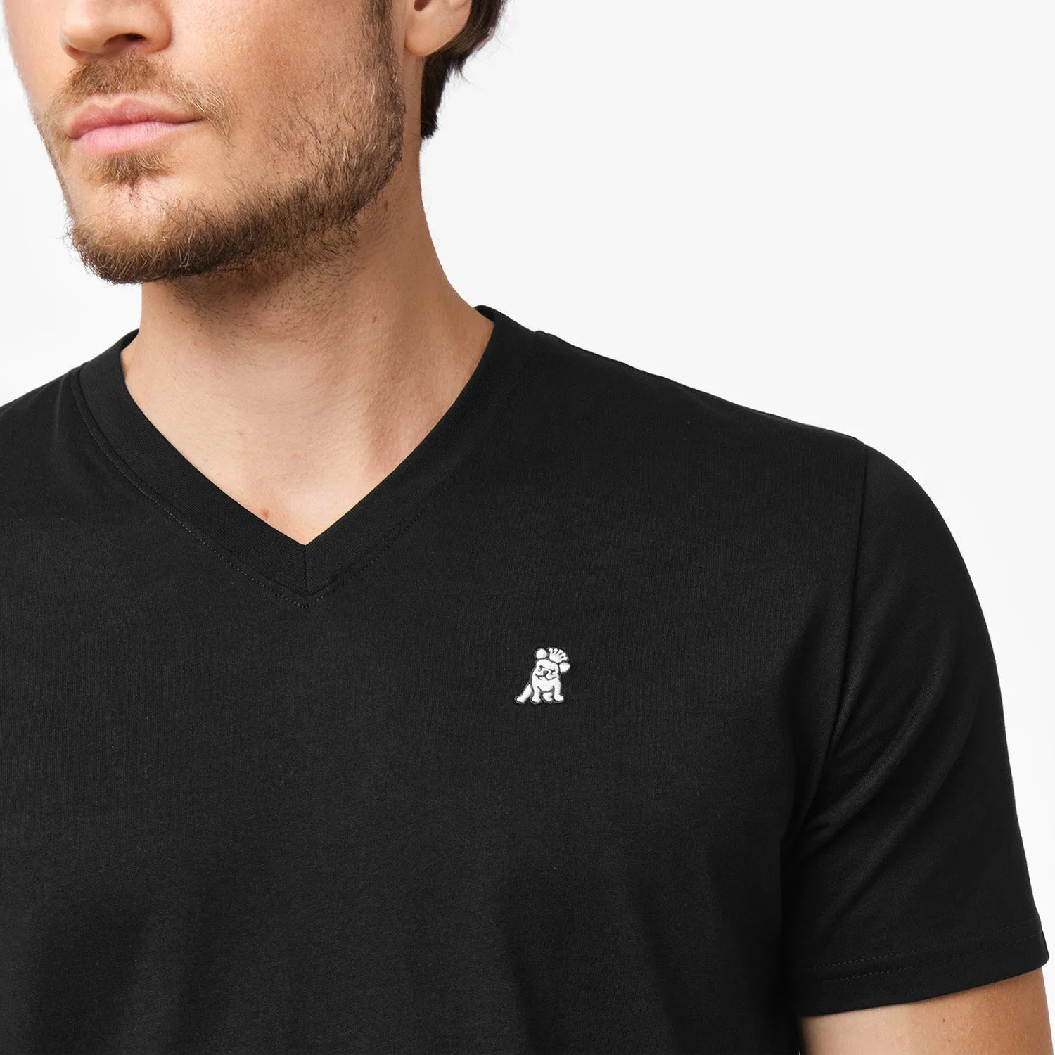 Men's V-Neck Jersey T-Shirt vacation mode