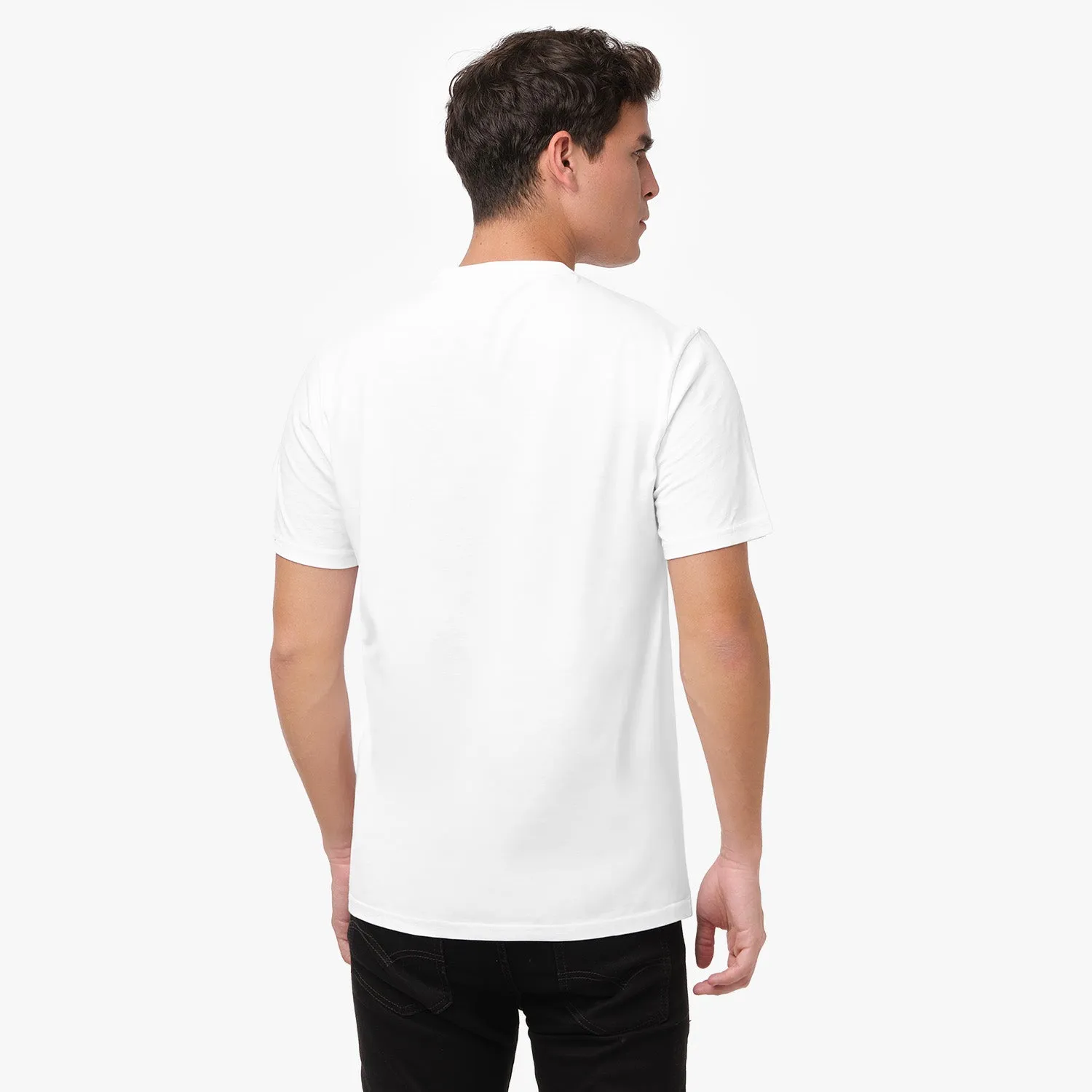 Men's V-Neck Jersey T-Shirt laidback layer
