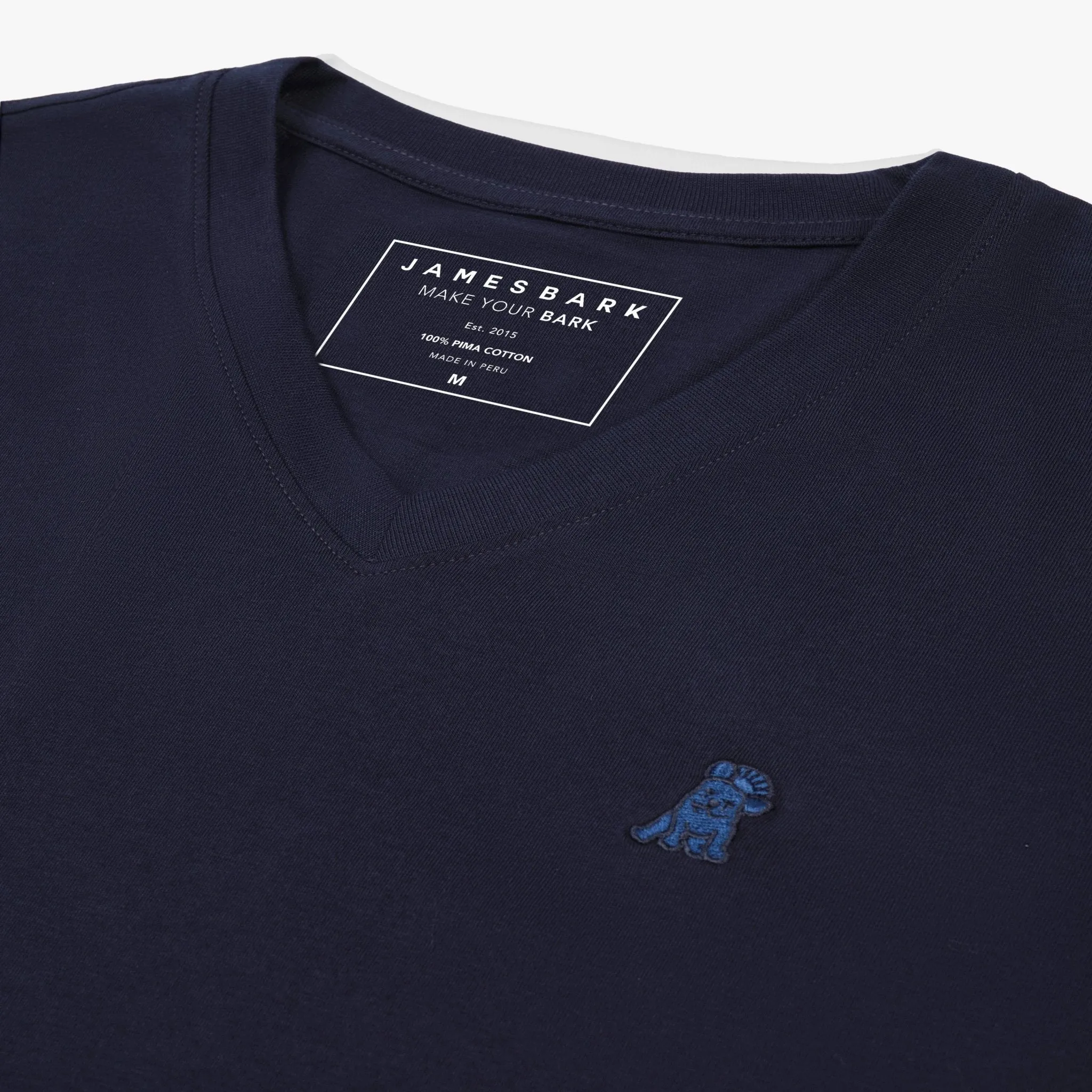 Men's V-Neck Jersey T-Shirt soft stretch