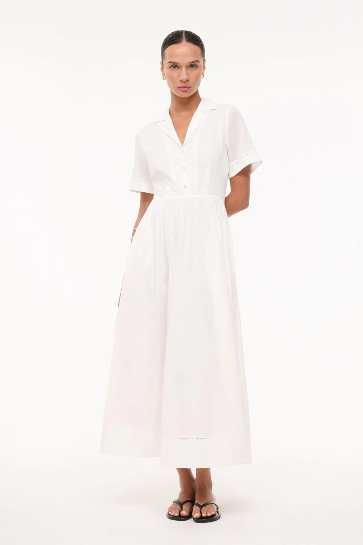 MERYL DRESS | WHITE daily glam