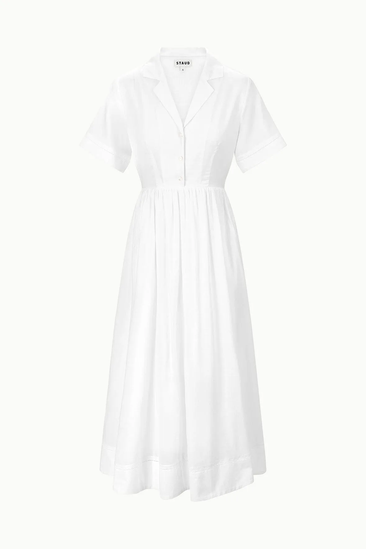 MERYL DRESS | WHITE shine mode