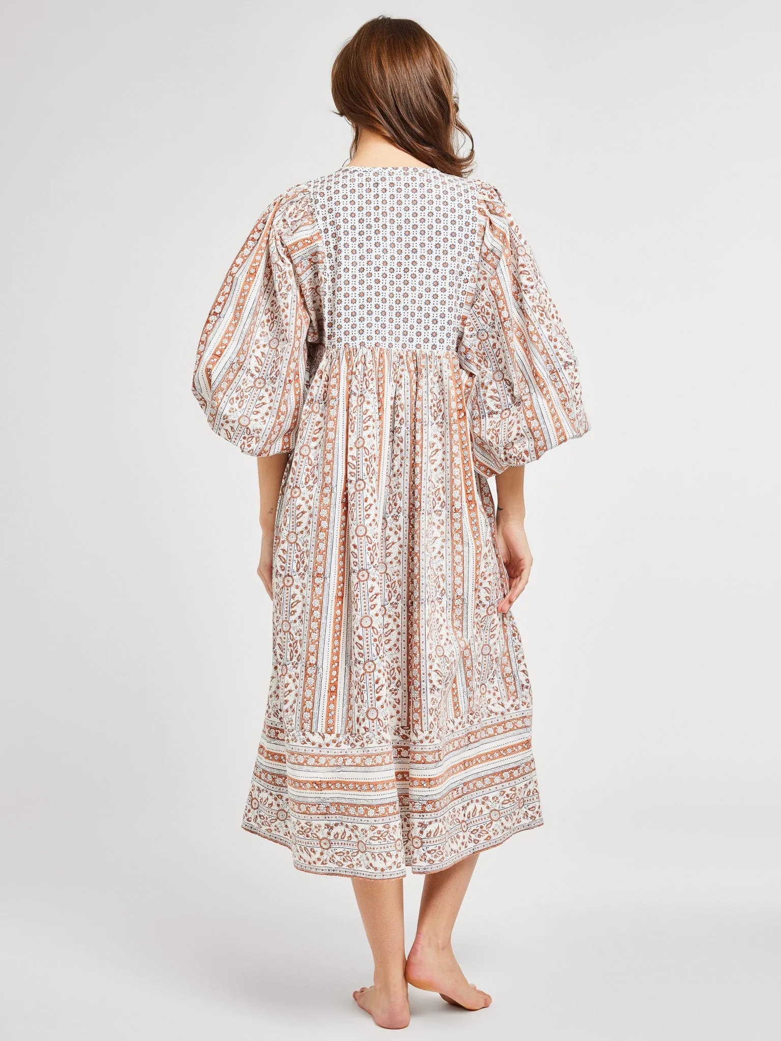 Michelle Dress in Sedona floral theme