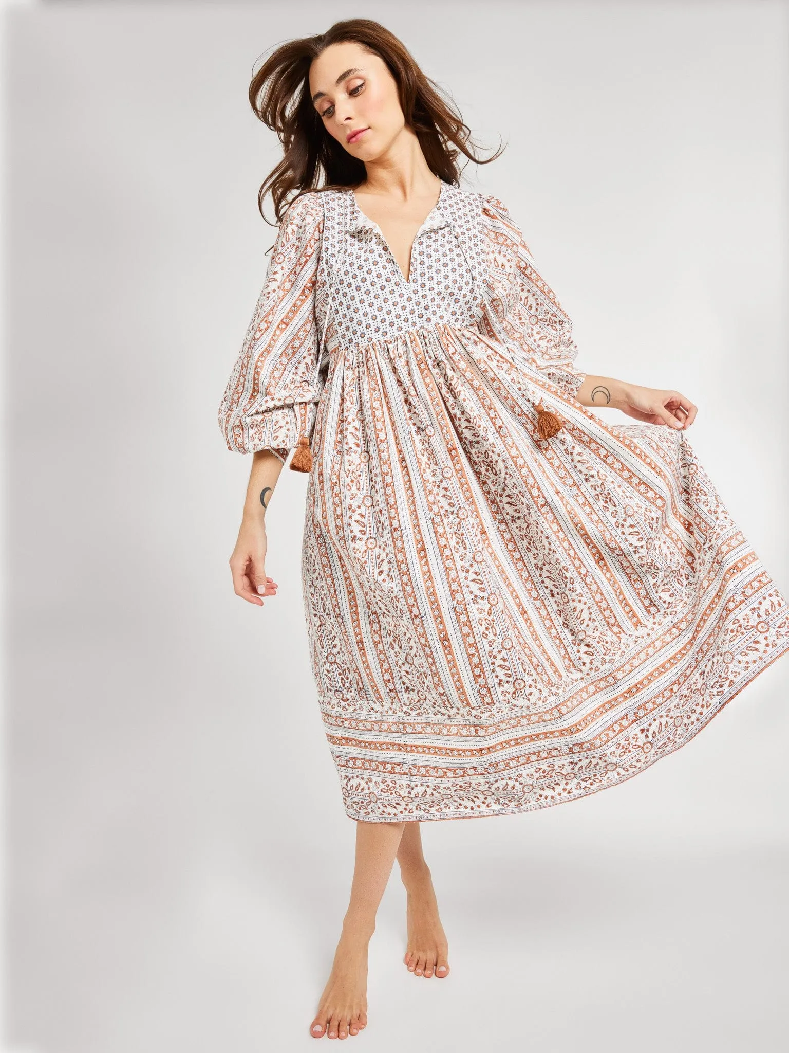 Michelle Dress in Sedona luxury ease