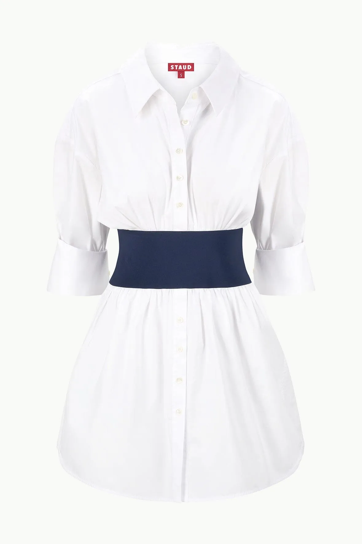 MICHELLE DRESS | WHITE NAVY weekend chill