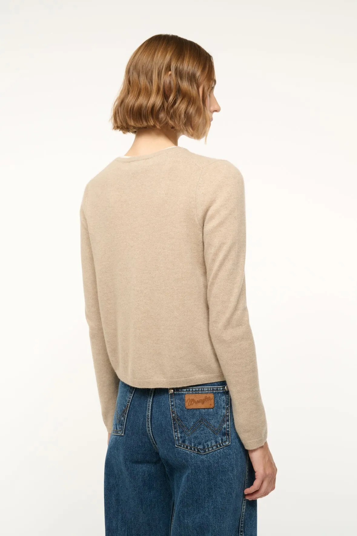 MIDNIGHT CASHMERE CARDIGAN | STONE City Mood