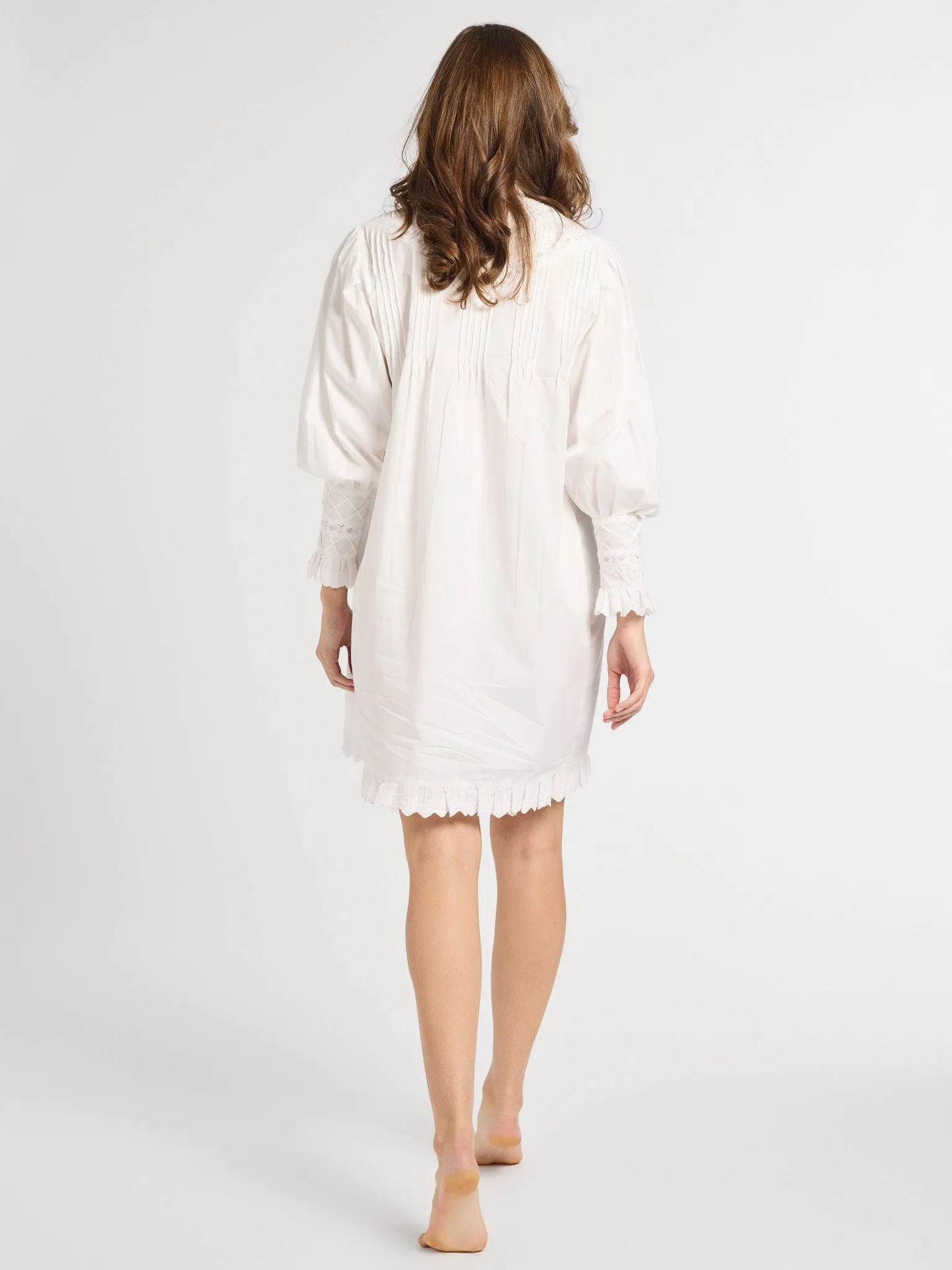 Mika Dress in White warm days