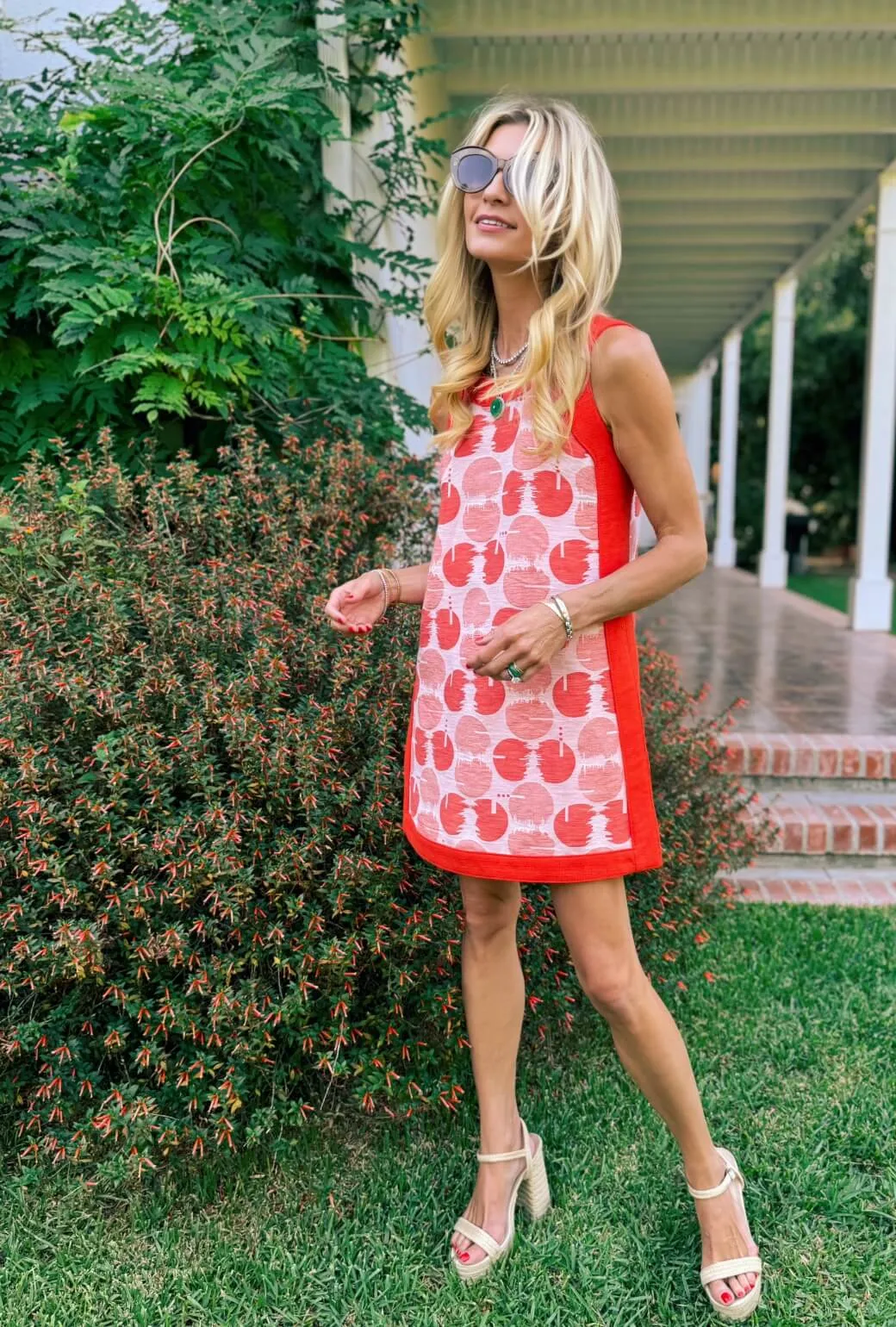Mini Bermuda Set - Tomato Jacquard daily glam