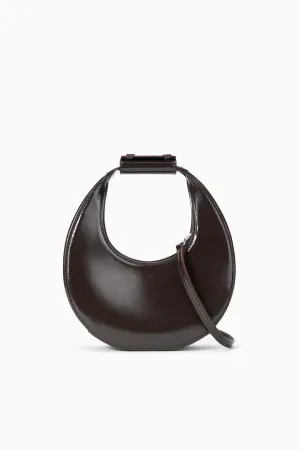 MINI MOON BAG | ESPRESSO LEATHER move light