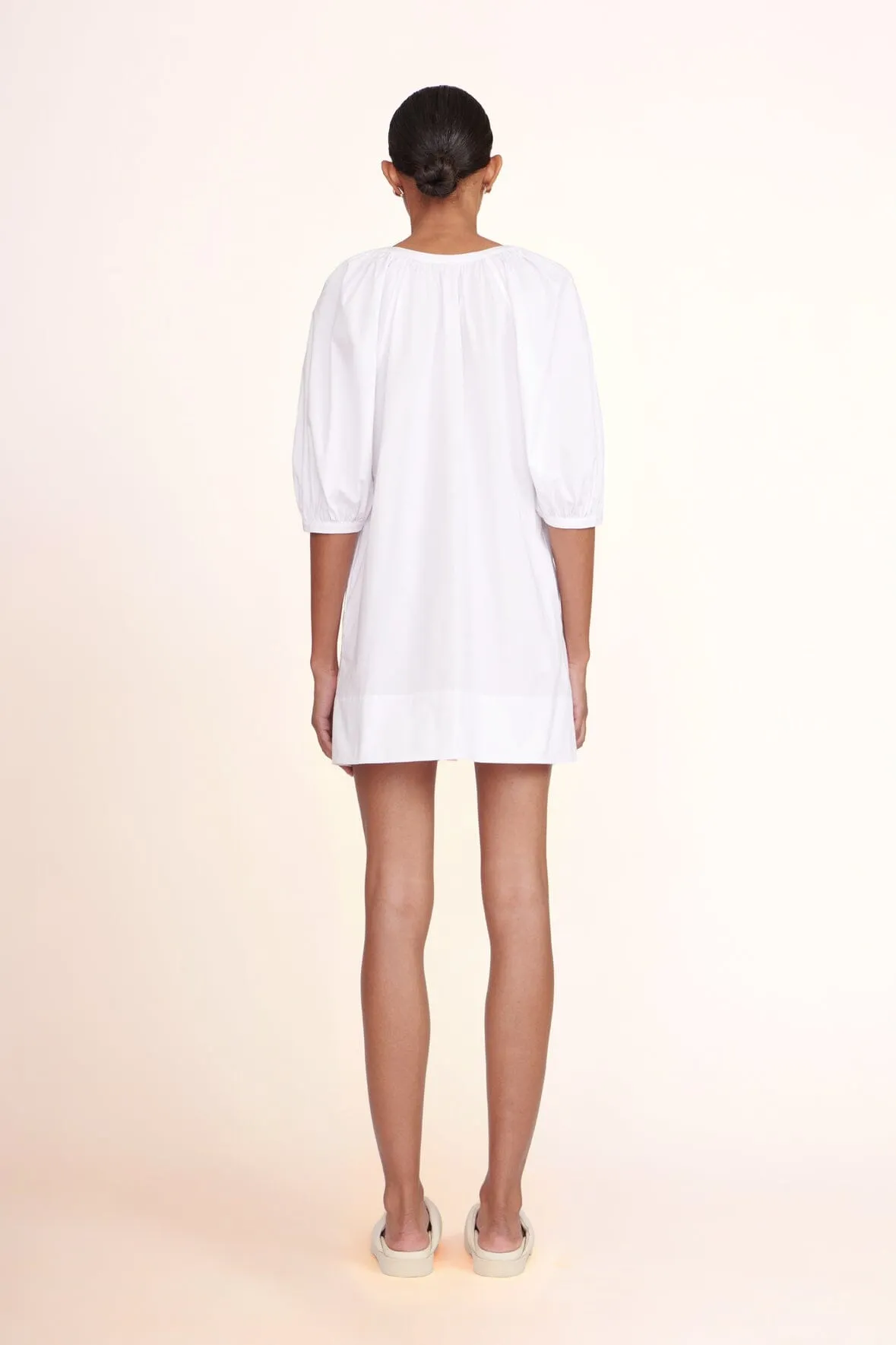 MINI VINCENT DRESS | WHITE chic wear