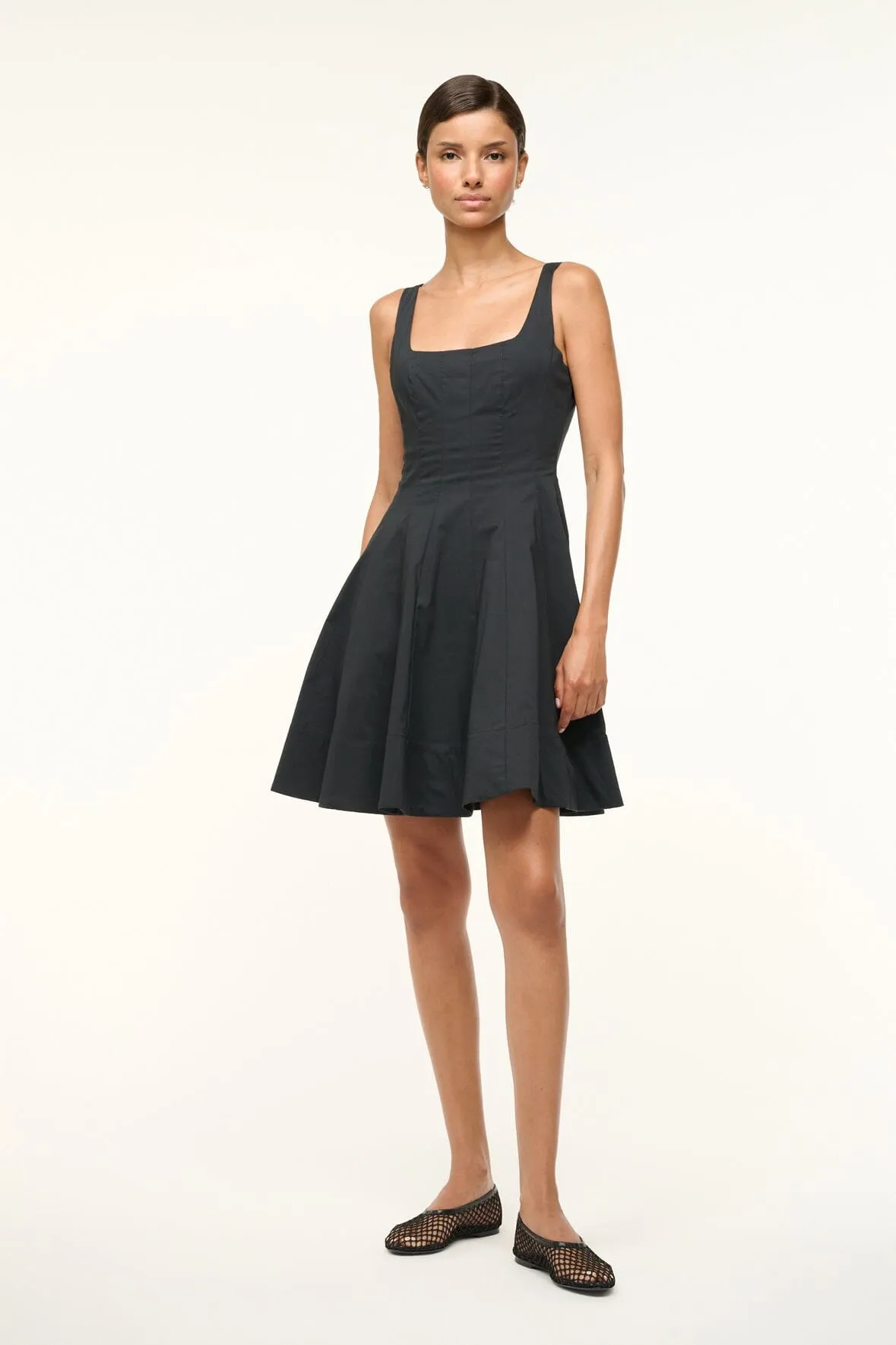 MINI WELLS DRESS | BLACK soft glam
