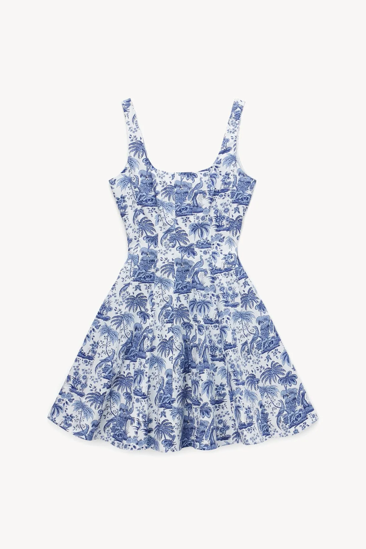 MINI WELLS DRESS | BLUE TOILE simple look