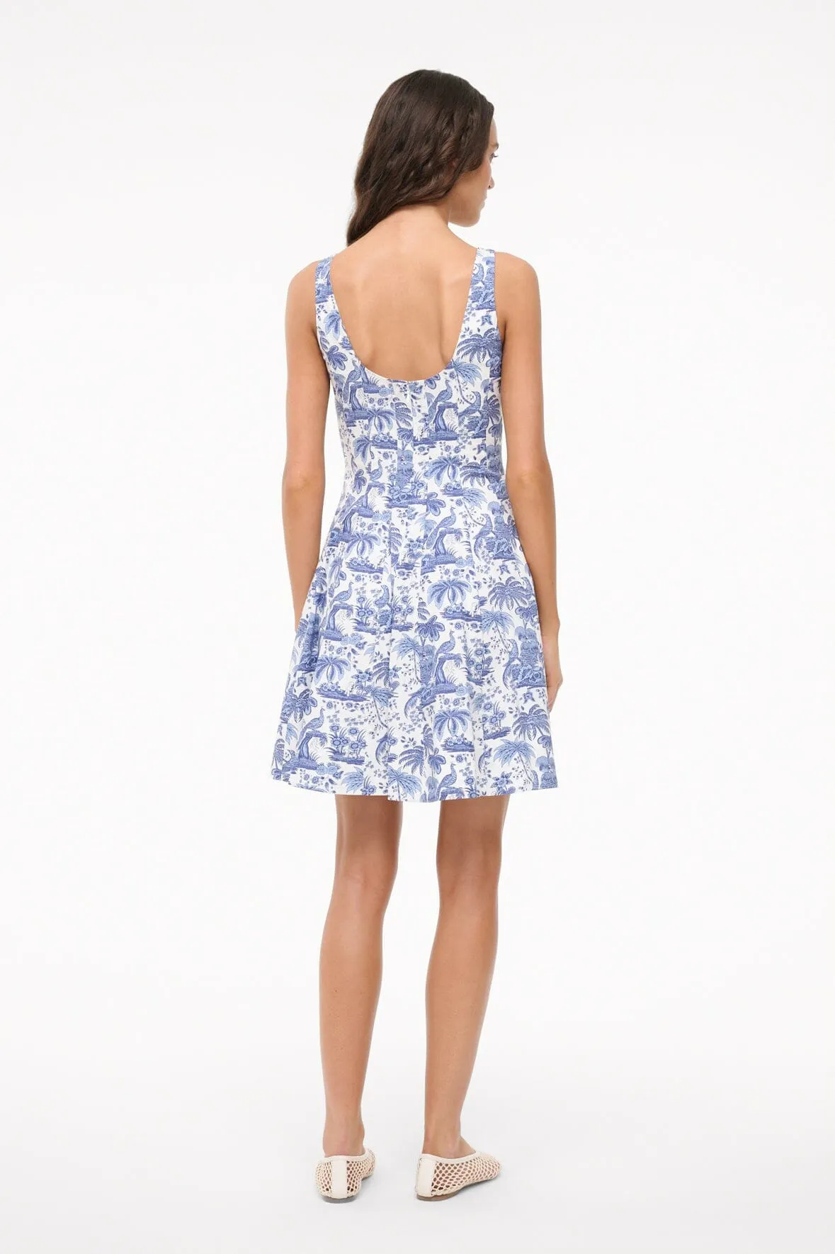MINI WELLS DRESS | BLUE TOILE charm mode