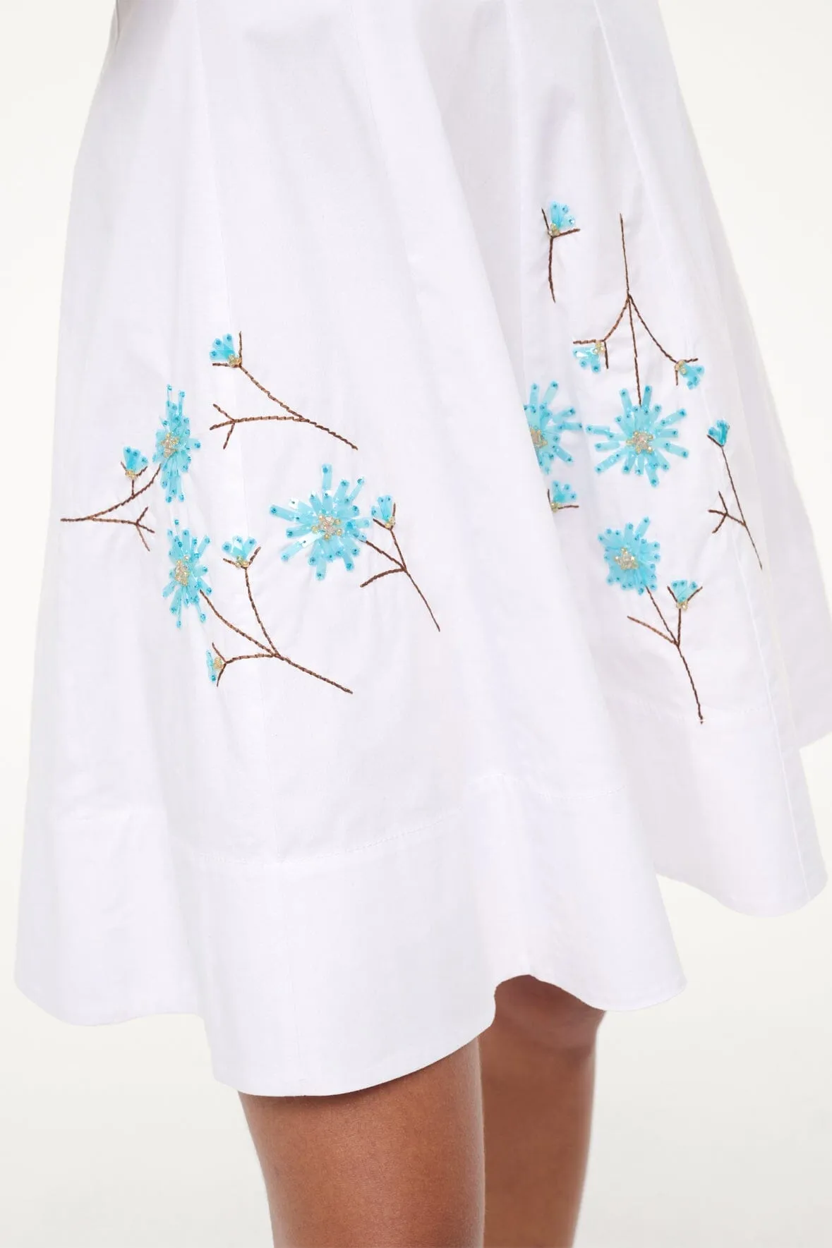 MINI WELLS DRESS | DANDELION WHITE mood lift