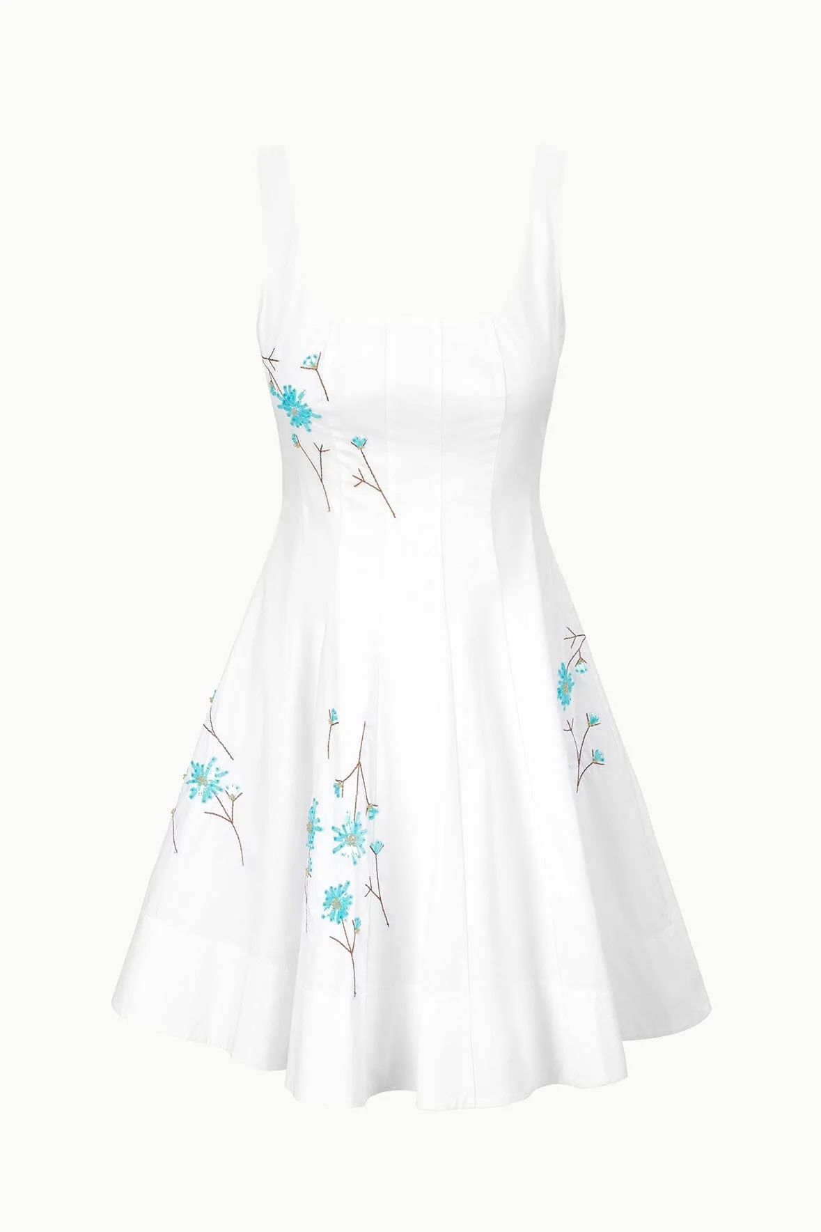 MINI WELLS DRESS | DANDELION WHITE girls trip