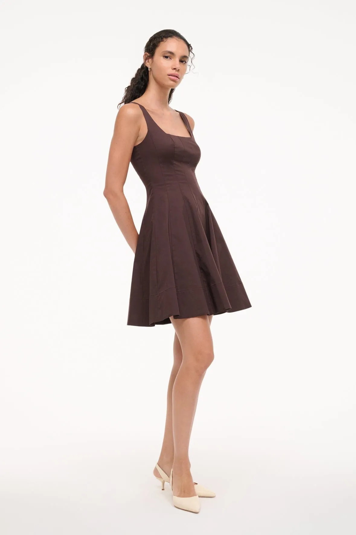 MINI WELLS DRESS | EARTH neutral tone