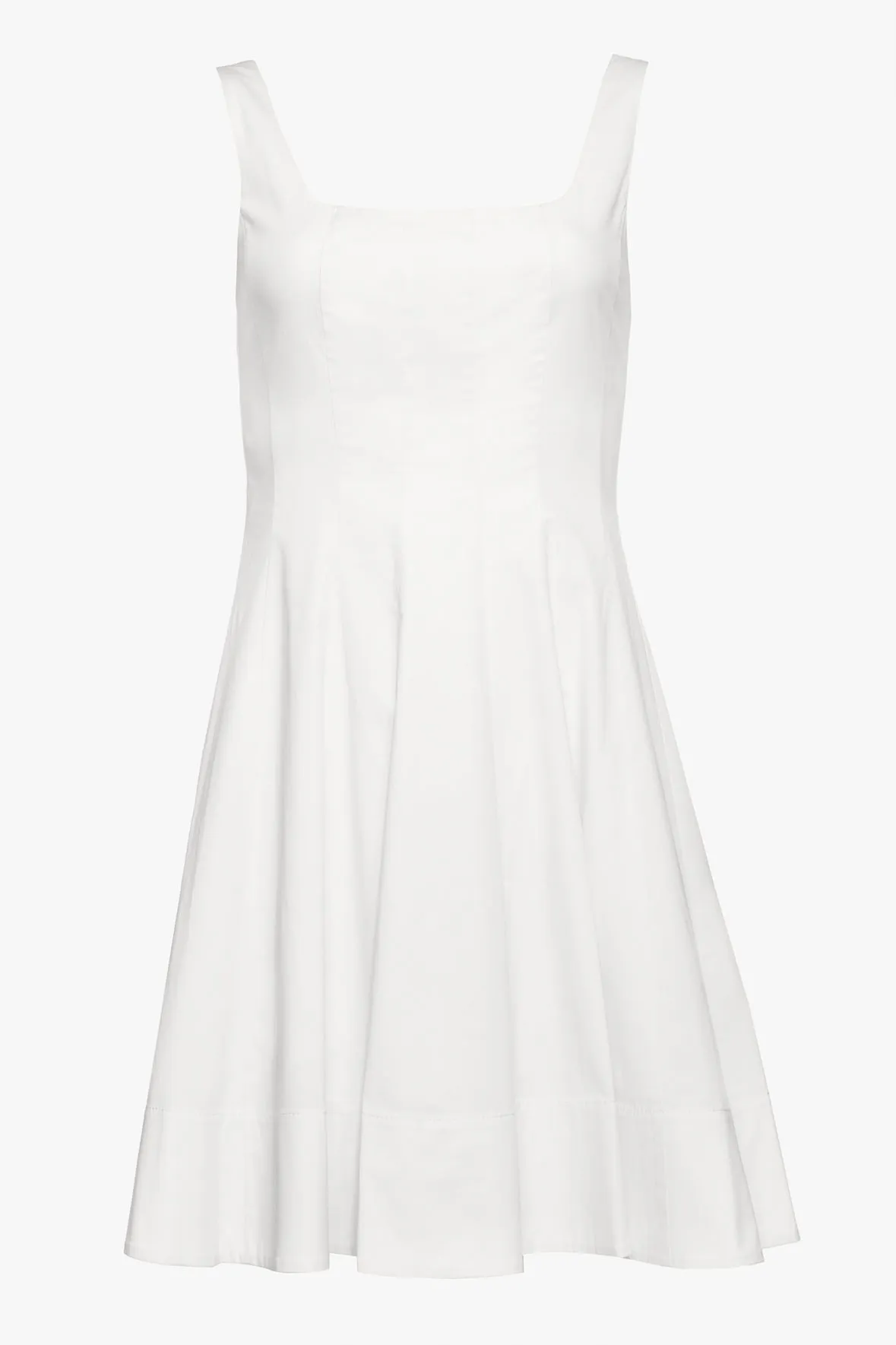 MINI WELLS DRESS | WHITE warm weather
