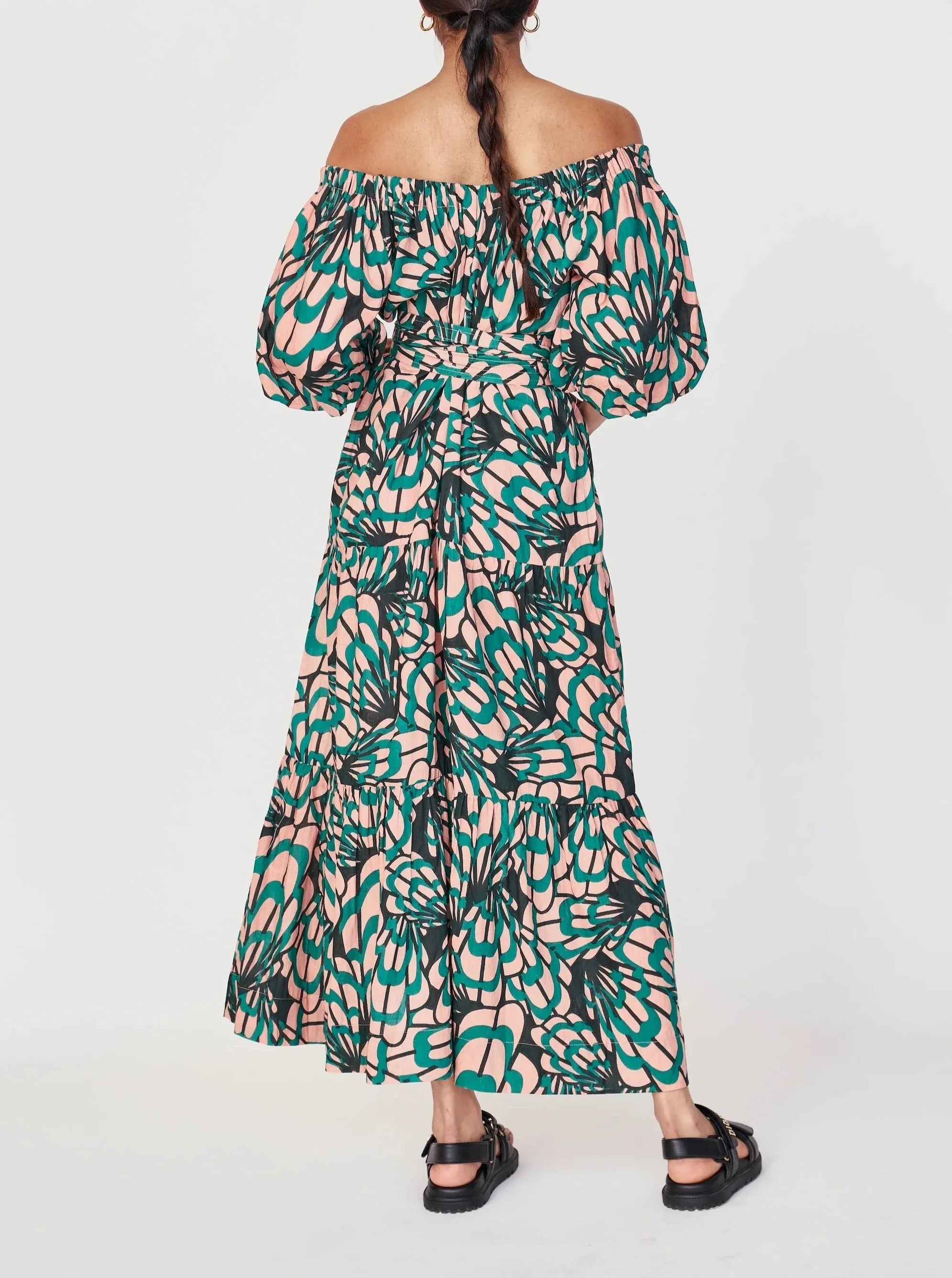 Mirth Capri Dress in Paradise Shell natural ease