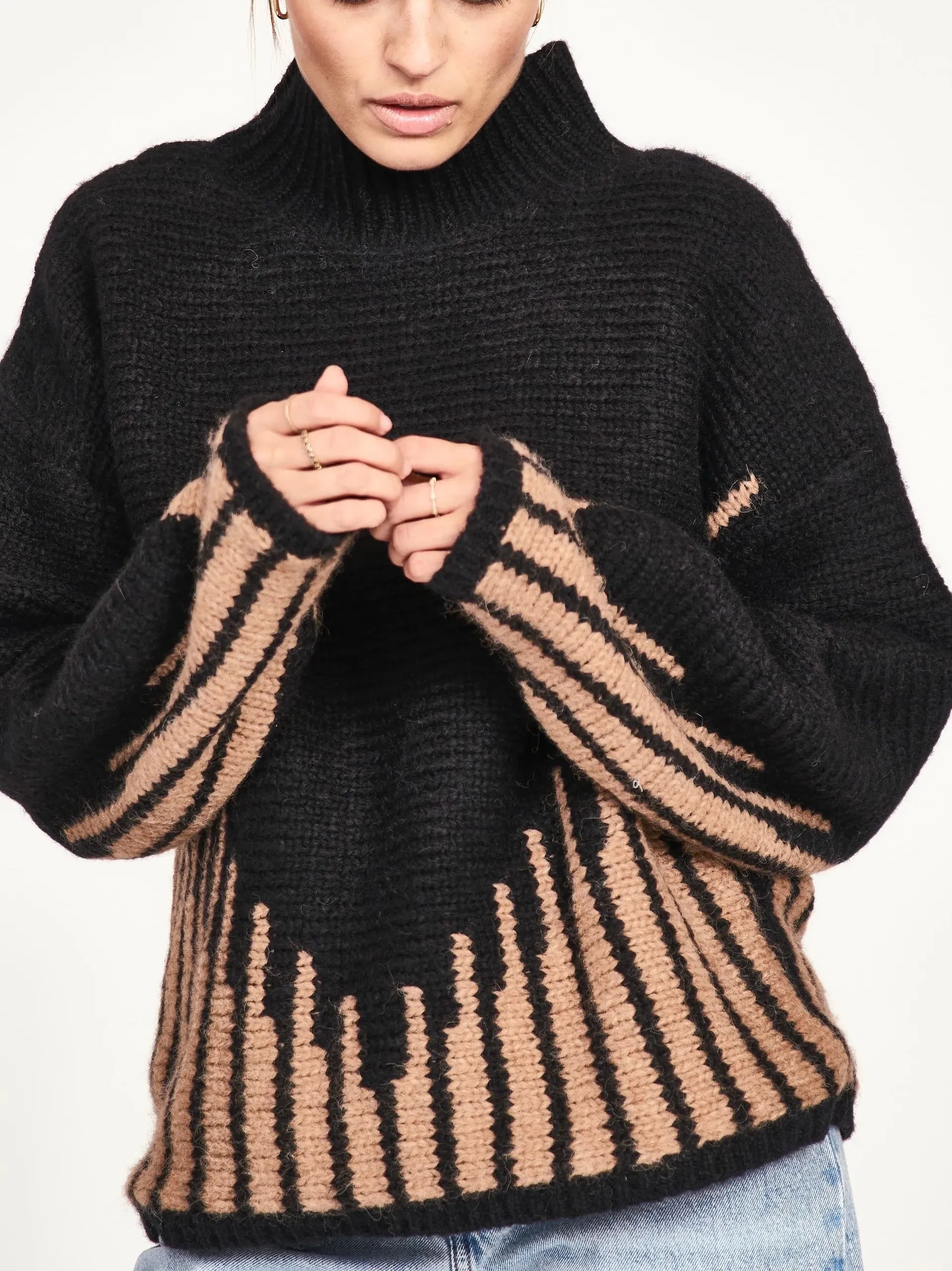 Mirth Highland Sweater Black Modern Ease