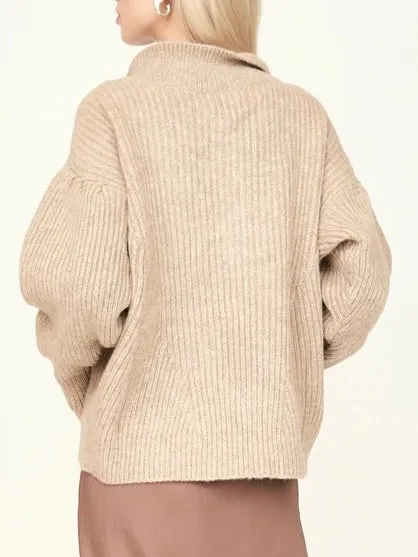 Mirth Jackson Sweater in Camel Fresh Mind