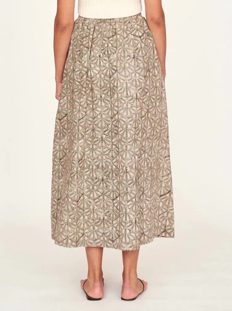 Mirth Marion Skirt Trellis In Petal comfy support