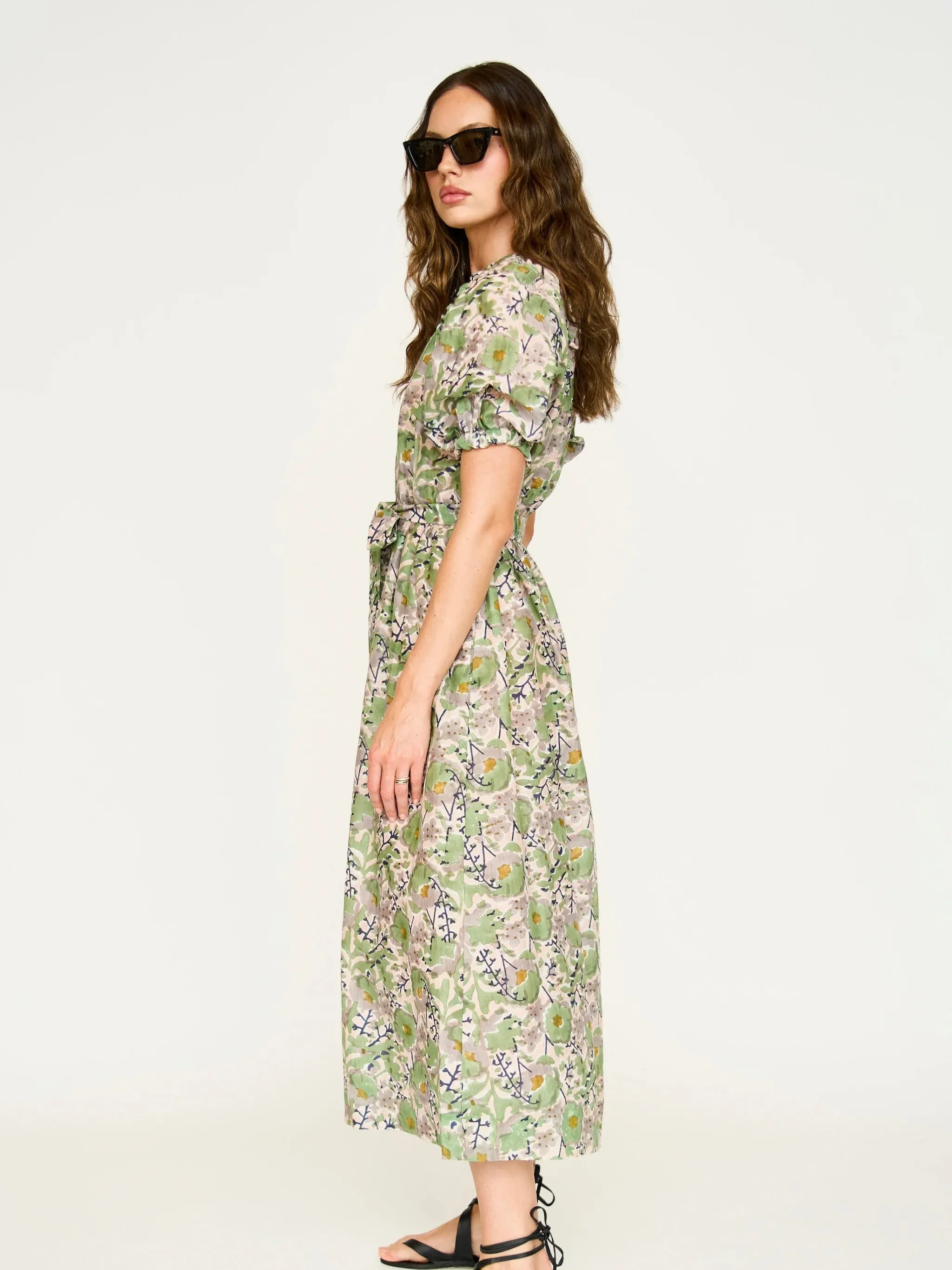 Mirth Somerset Dress in Lavender Bloom timeless charm