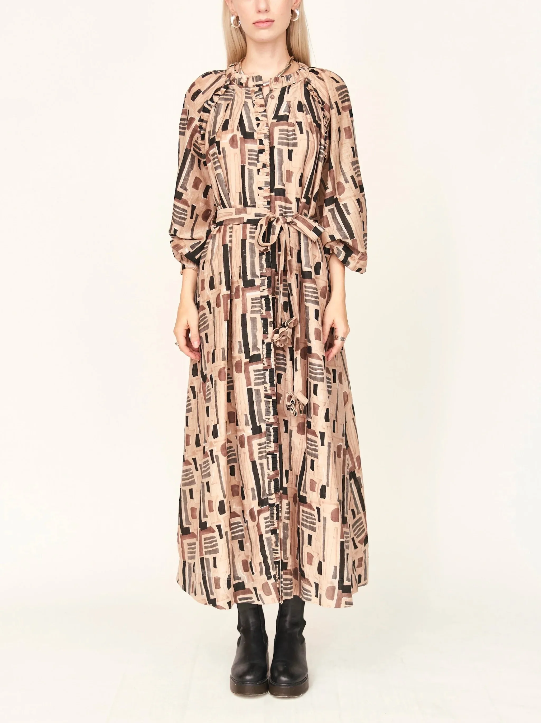 Mirth Somerset Dress Labyrinth brunch date