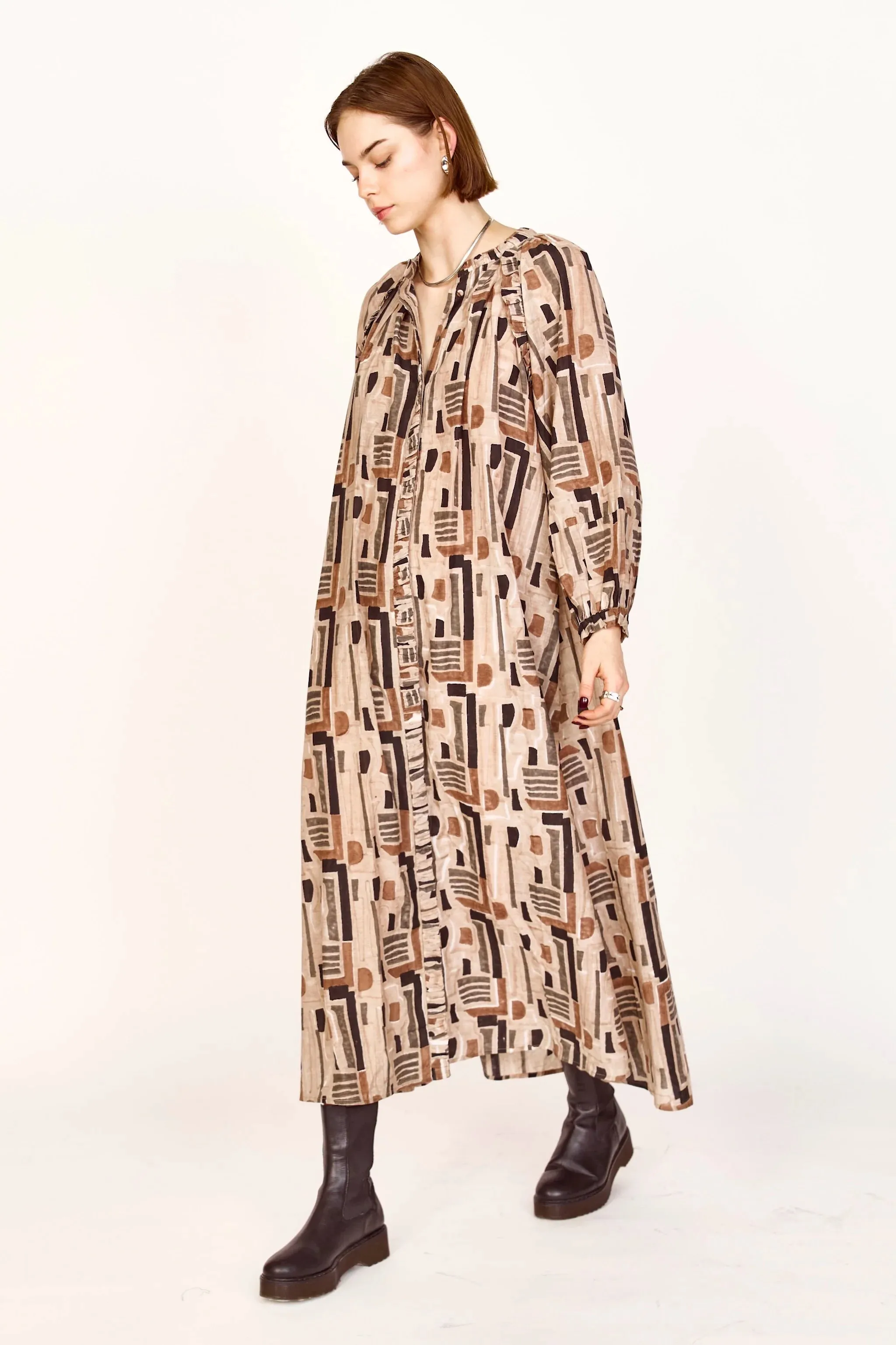 Mirth Somerset Dress Labyrinth soft power
