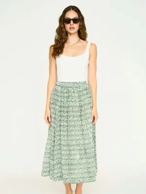 Mirth Verona Skirt in Kelp Minnow style pick