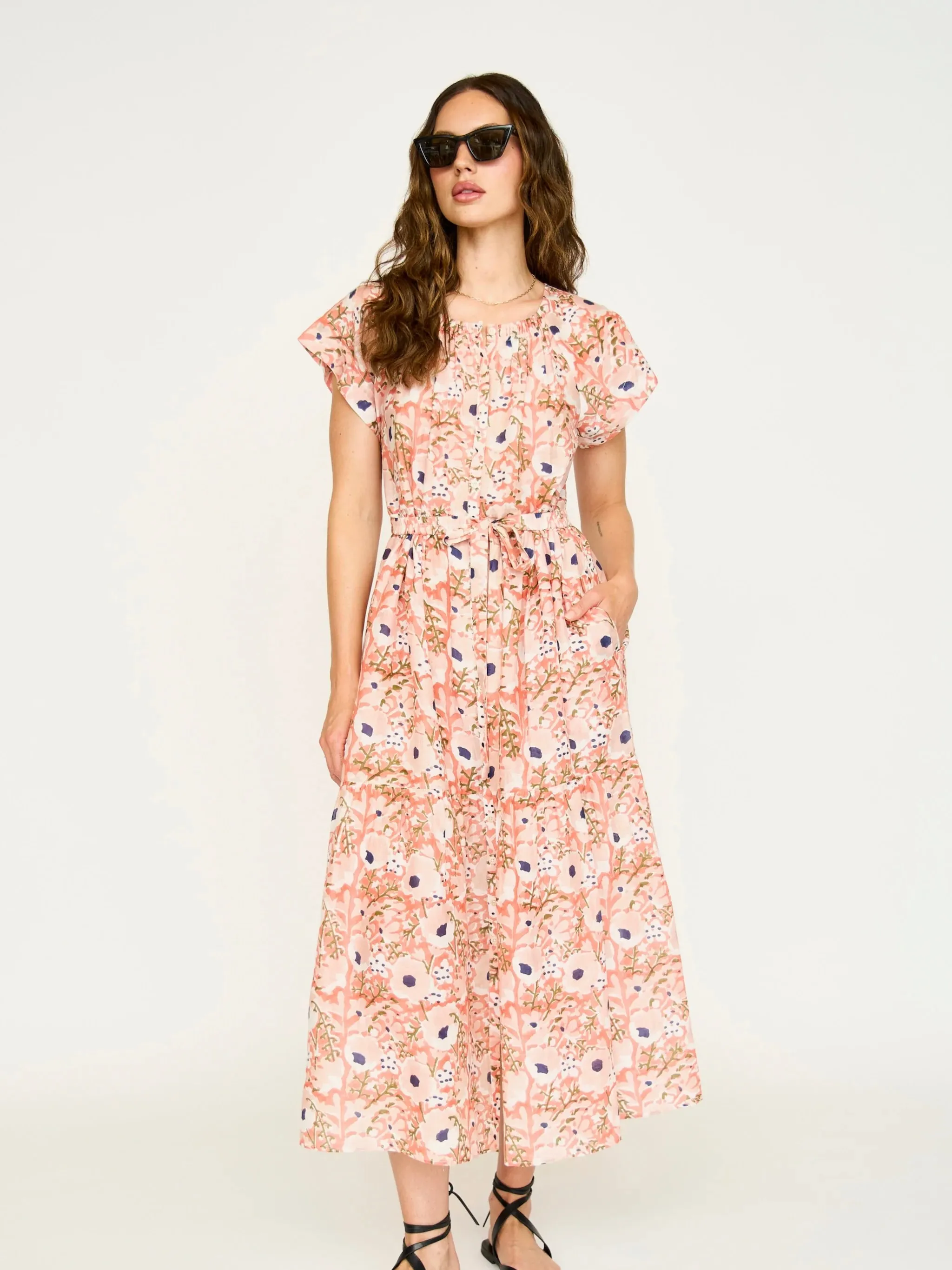 Mirth Vienna Maxi Dress in Primrose slow fashion