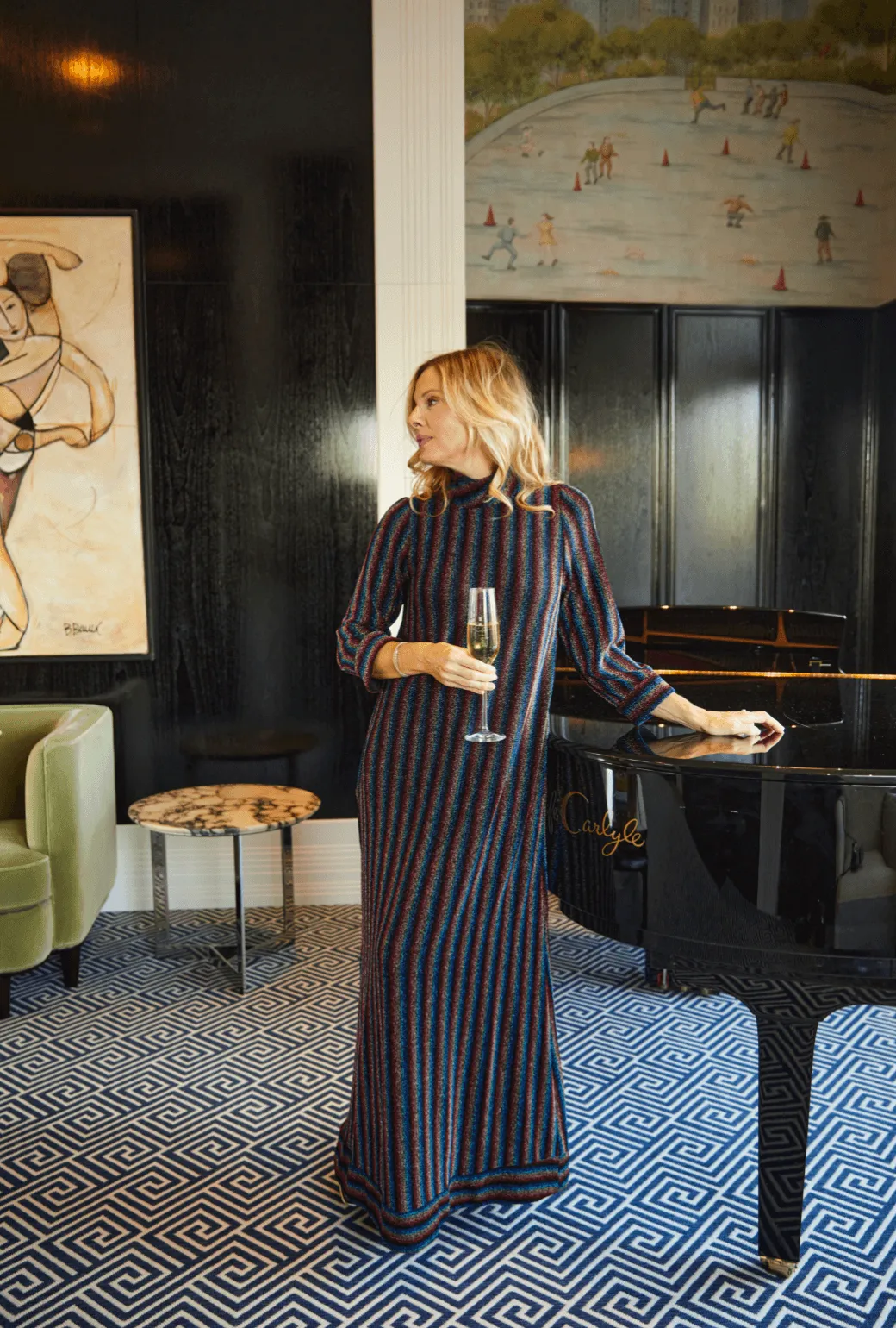 Mod Kaftan - Rainbow Shimmer party ready