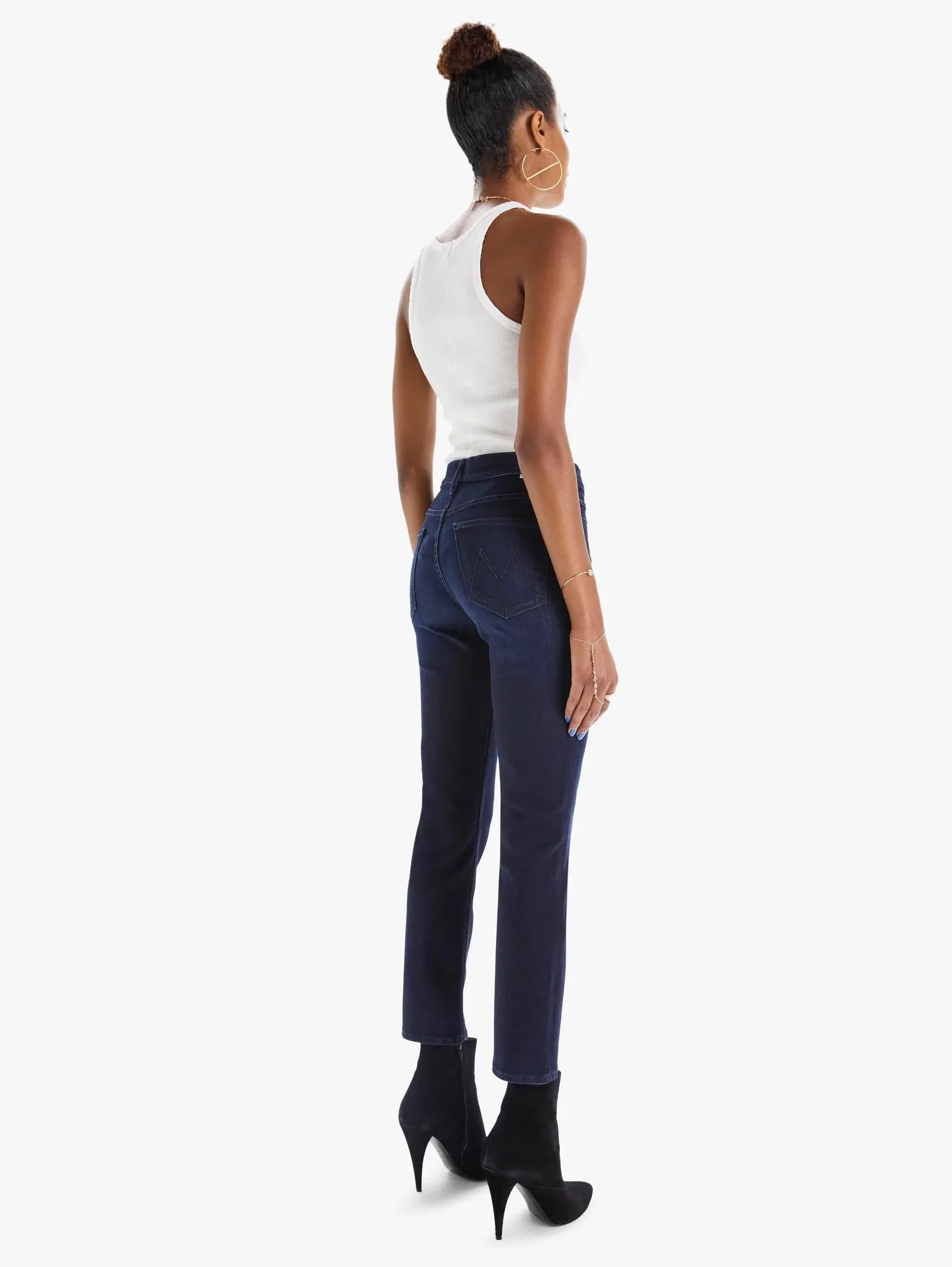 Mother Denim Dazzler Now or Never street trend