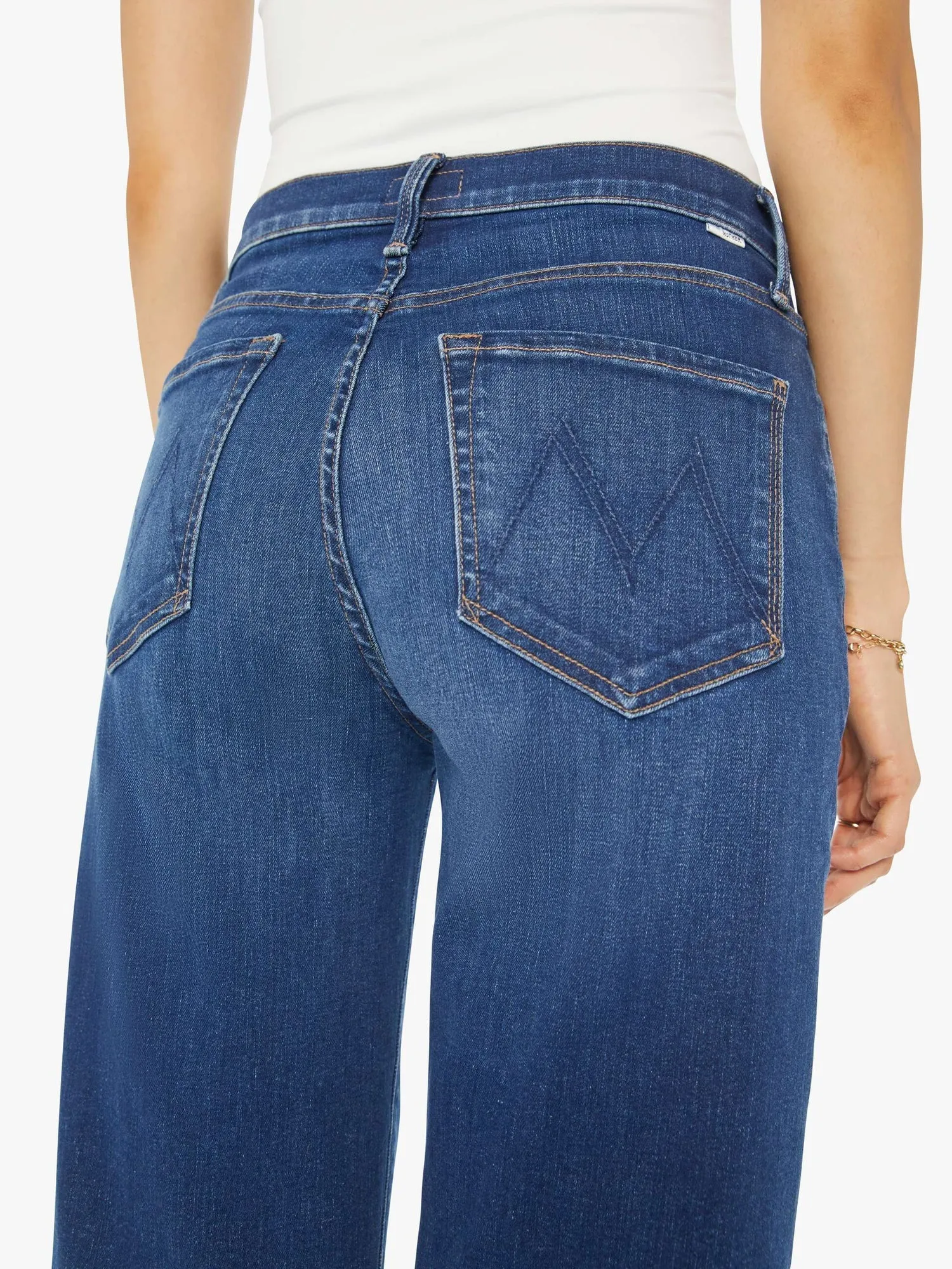 Mother Dodger Ankle On Your Left high waist