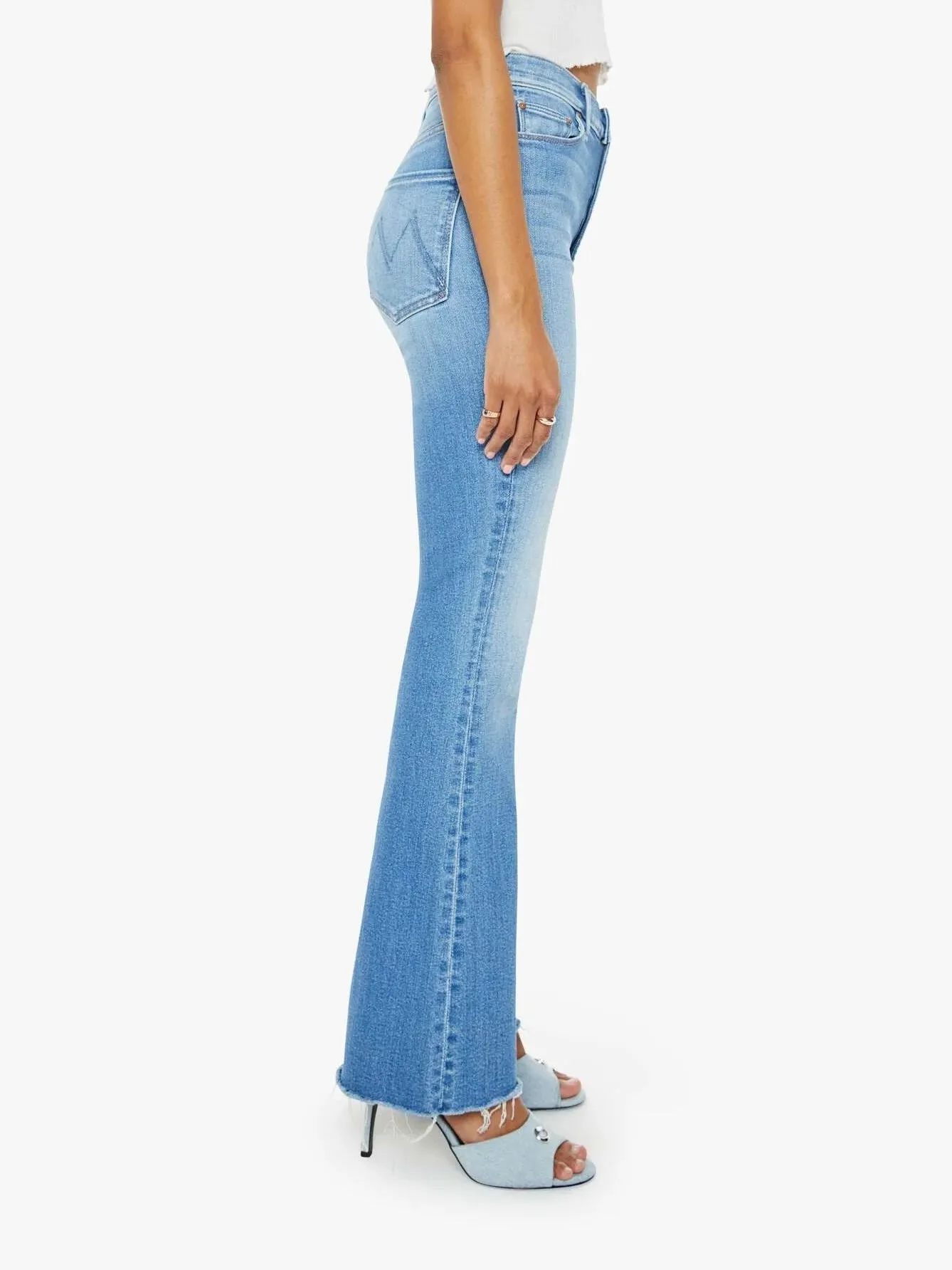 Mother HW Weekender Fray Read Between the Lines smart cut