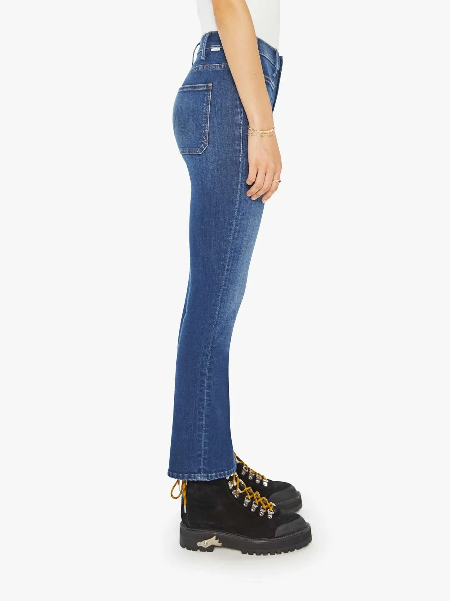 Mother Patch Pocket Insider Flood On Your Left classical fit