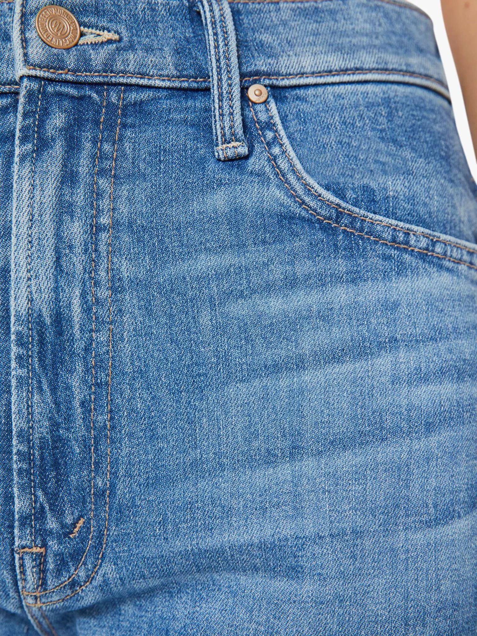 Mother The Ditcher Zip Crop- Boogie Down minimalist style