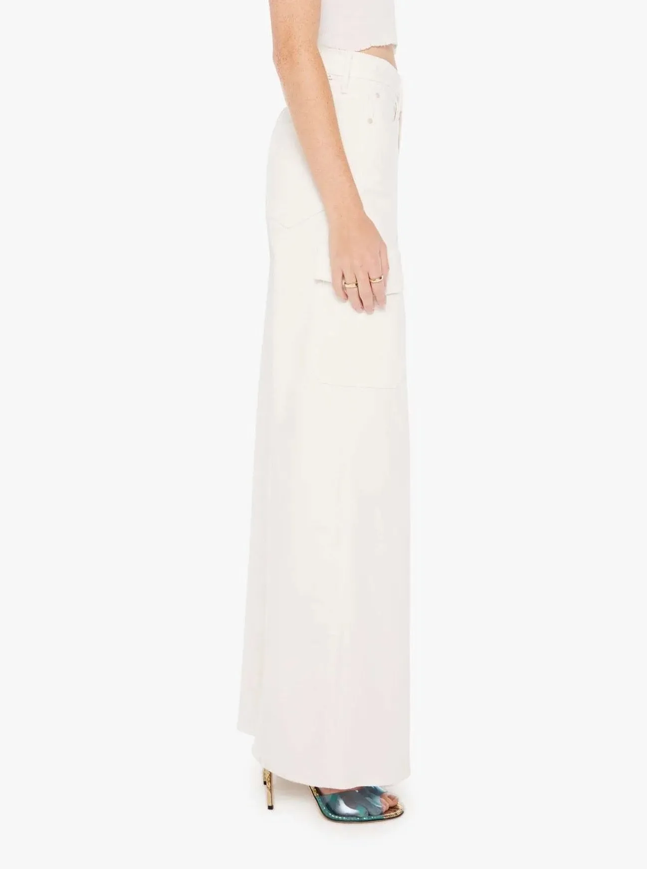 Mother Undercover Cargo Sneak Cream Puffs versatile style