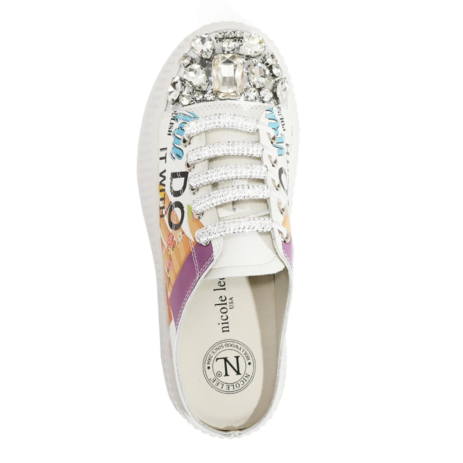 MULE PLATFORM SNEAKERS breathable thin