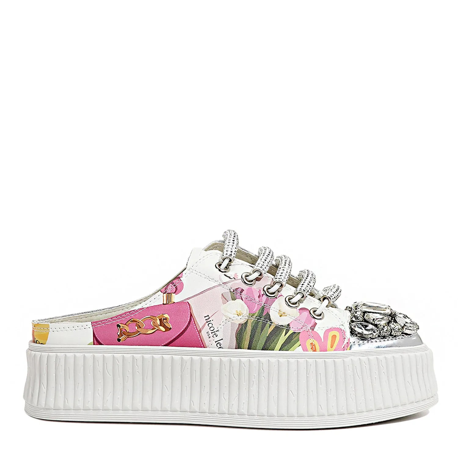 MULE PLATFORM SNEAKERS healthy walk