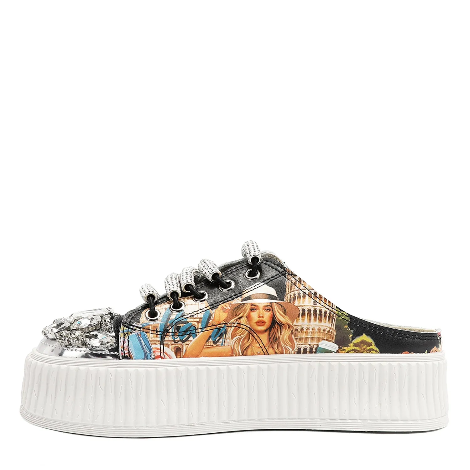 MULE PLATFORM SNEAKERS durable make