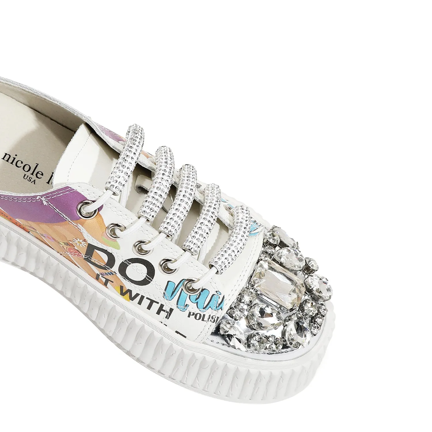 MULE PLATFORM SNEAKERS long wear