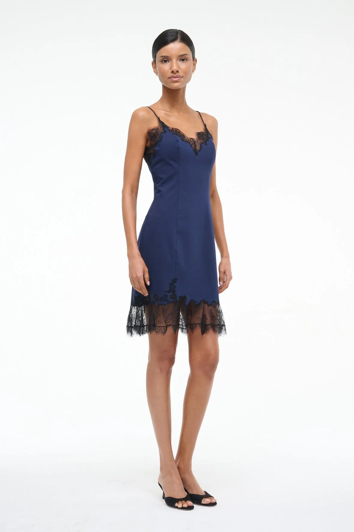 NADIA MINI DRESS | NAVY airy pick